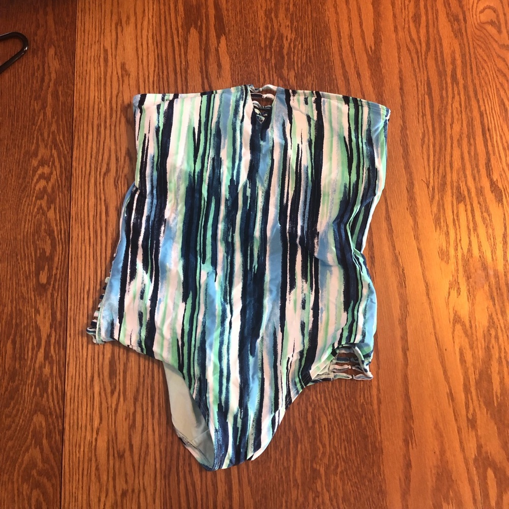 Aerie one-piece strapless swimsuit